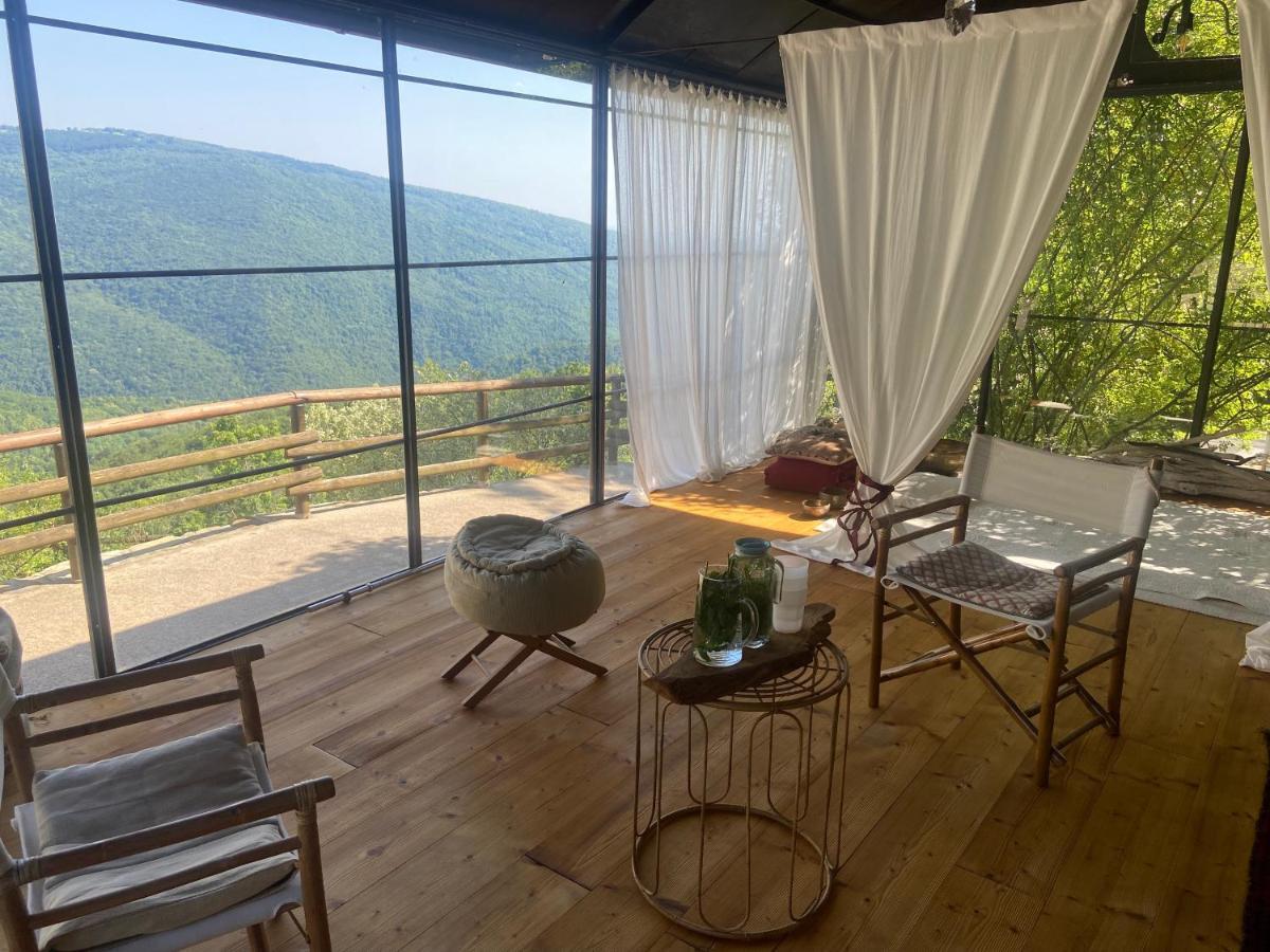 Suxen Nature Experience - Lodge Con Vista Panoramica Prepotto  Eksteriør billede