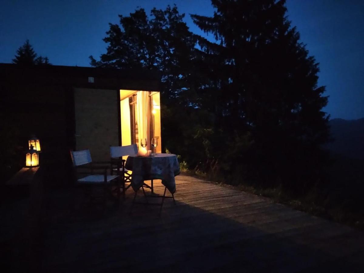 Suxen Nature Experience - Lodge Con Vista Panoramica Prepotto  Eksteriør billede
